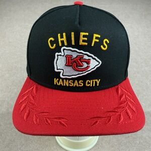 Kansas City Chiefs New Era 9FIFTY Snapback NFL Black Red Embroidered Logo‎ Cap